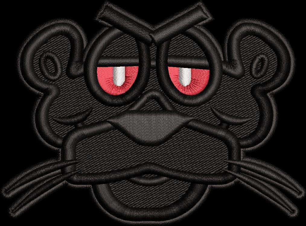 Custom patch embroidery sample