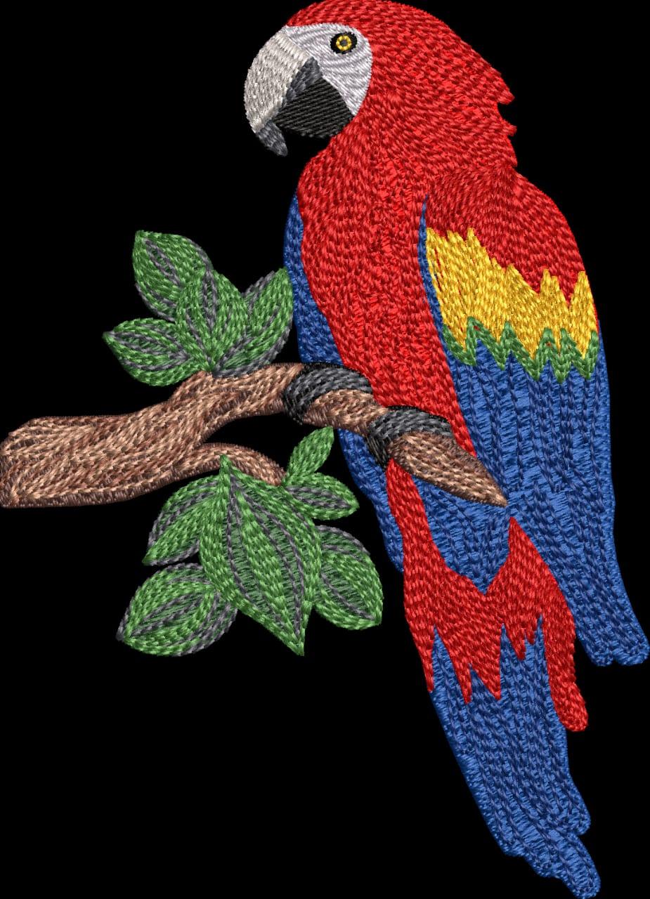 Baby embroidery sample